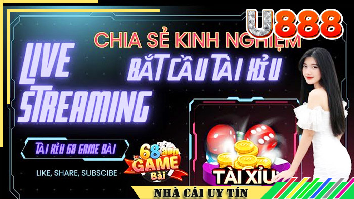 Chọn bàn cược Tài xỉu đông thành viên tại U888